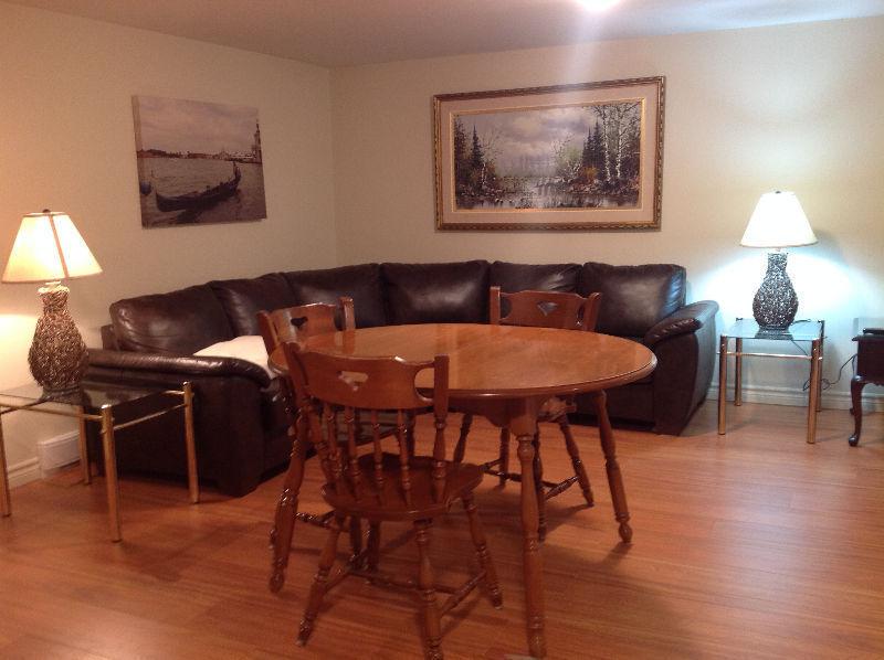 Clean 1 bdrm. Basement Apartment East End