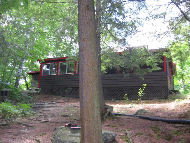 OTTER LAKE COTTAGE, BUNKIE & BOATHOUSE