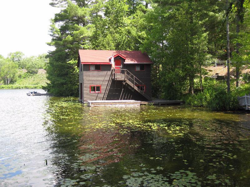 OTTER LAKE COTTAGE, BUNKIE & BOATHOUSE