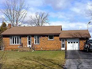 All Brick 3 bdrm Bungalow on 50 Acres- 5 min. from Napanee & 401