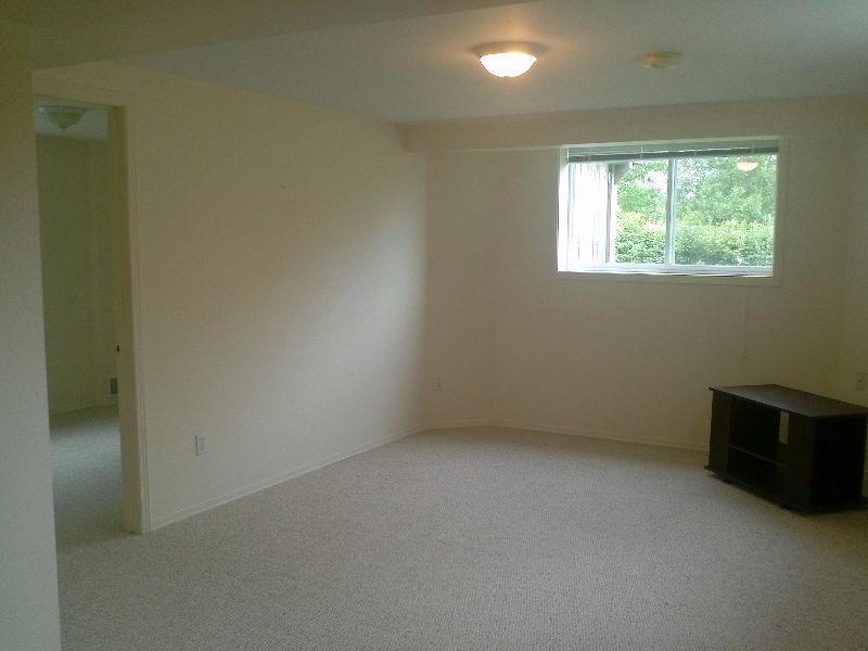 South end of  basement apartment for rent from Sep