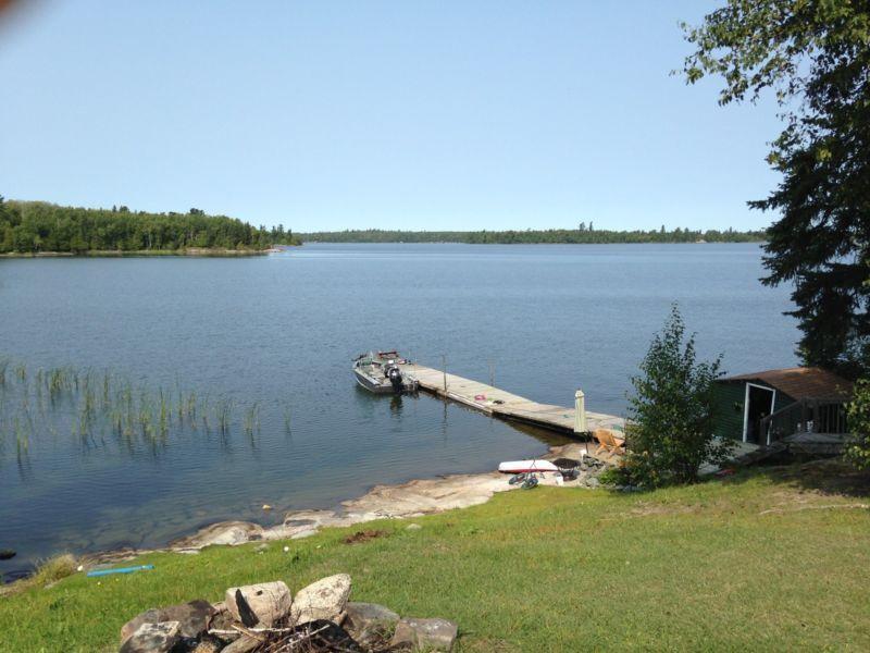 6 acres on Eagle Lake 10 min from vermillion bay