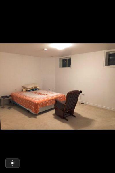 BASEMENT Rooms for Rent Immediately