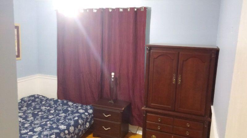 Furnished Room for rent in quiet home