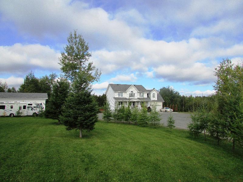 Beautiful Overbuilt 2 Storey Executive Home On 5 Acres in Garson