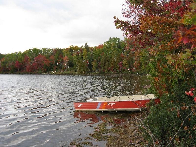 Waterfront Cottage Lot on Red Lake near Lake Lauzon Algoma Mills