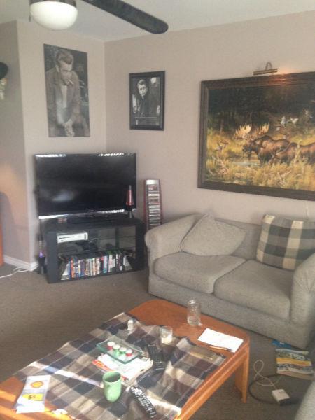 1 bedroom available in a beautiful 1100 sq foot appartment. NS