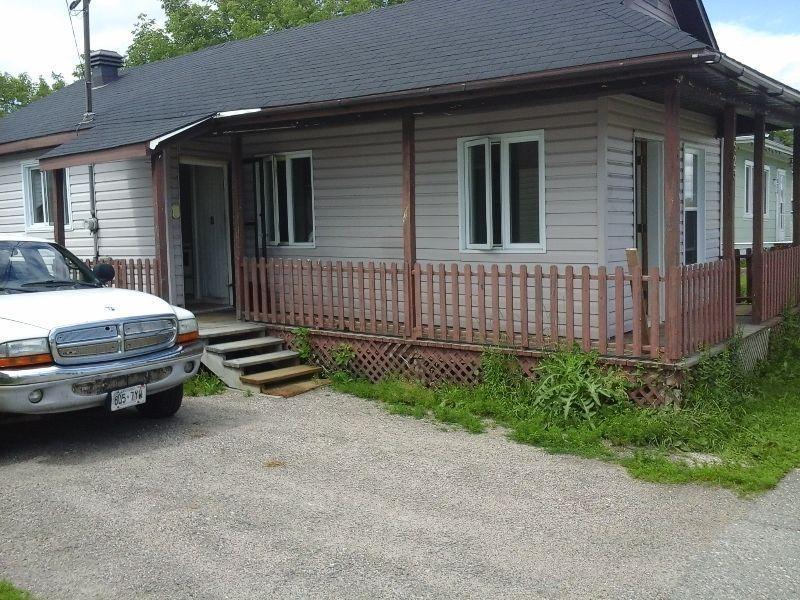 small 1 1/2 bedrm Bungalow for rent in Iroquois Falls