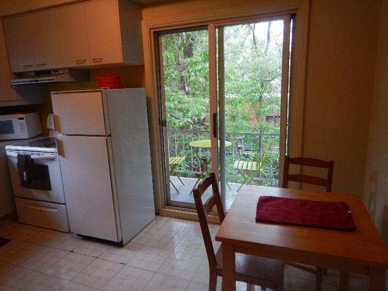 Appartement tranquille et éclairée