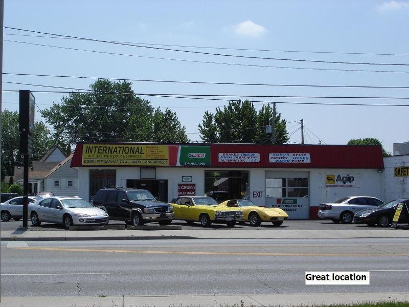 FOR LEASE Used Car Sales Lot-Dealership+Auto Repair Garage Shop