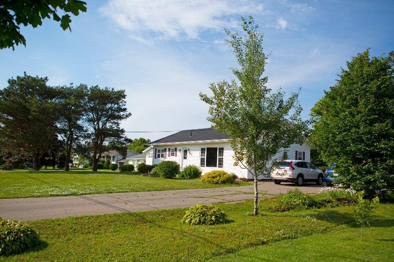 beautiful well maintained starter home on a gorgeous lot