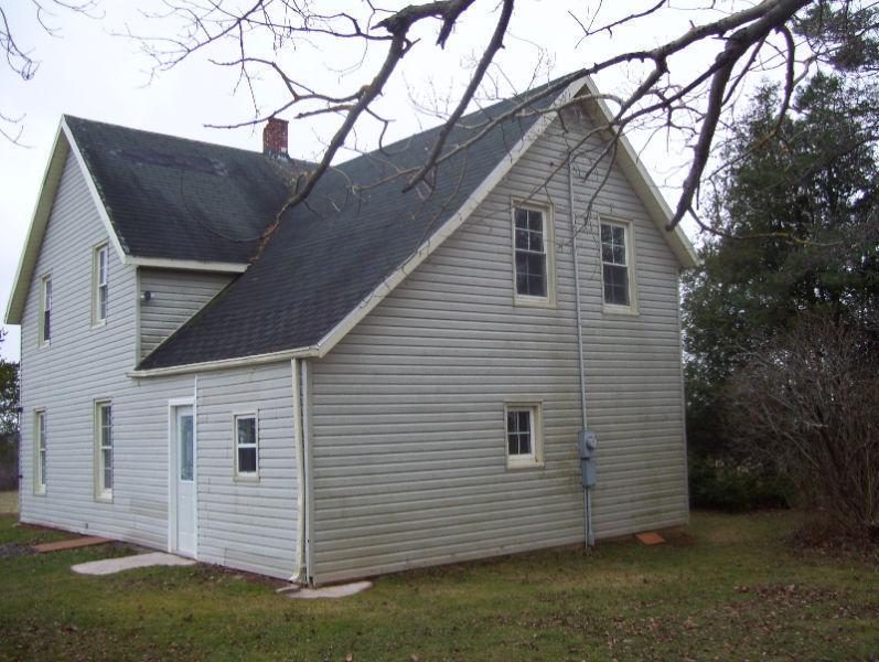 Home nestled in a private 1.28 acre setting