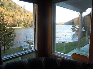 CHALET, CHANDLER, AU BORD DU LAC LONG, ZEC DES ANSES