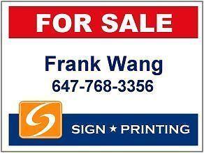 Real Estate Sign Printing