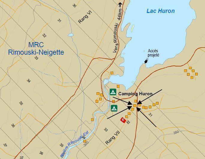 Terrain - Lac-Huron, QC - Zec BSL