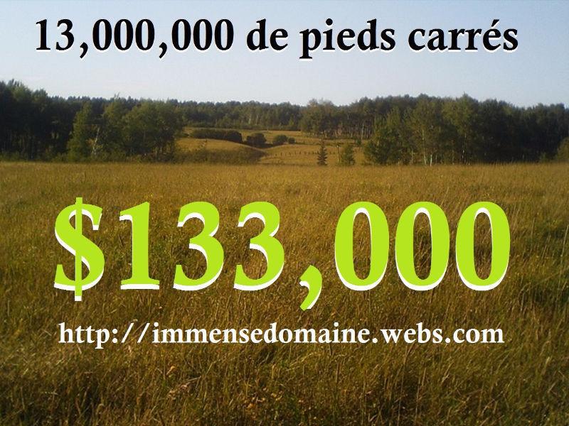 TERRE AGRICOLE TERRAIN AGRICULTURAL LAND $133.000