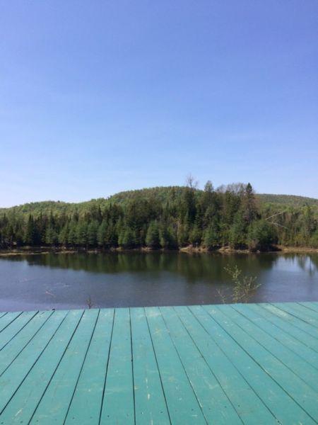 Chalet au bord de l'eau