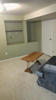 1 Bedroom Basement Suite in Nutana $825 Utilities Included