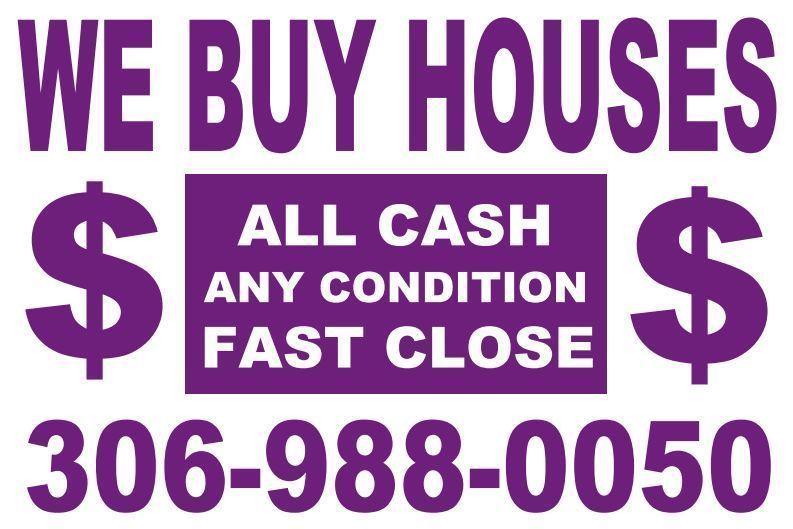 $ Need money? Need to move? We buy houses FAST!