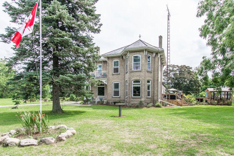Century home on 8 Acres of land!