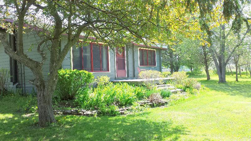 LOVELY CEDAR PANABODE SITUATED ON 1.25 AC WATERFRONT LOT