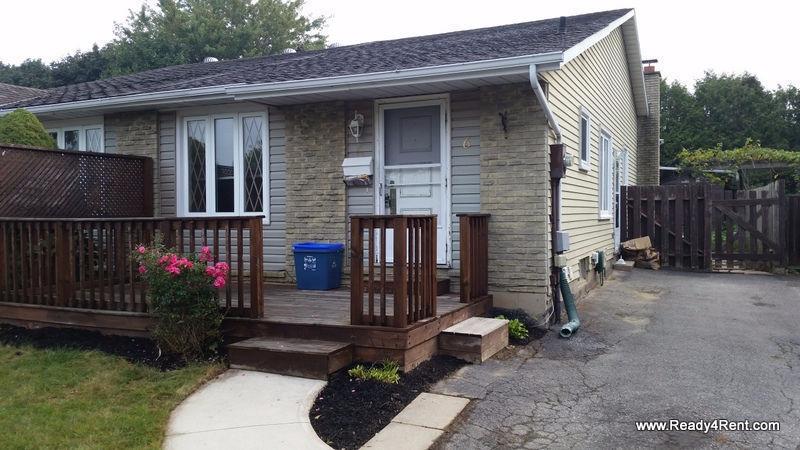 3 Bed North-End Semi Avail Oct 1