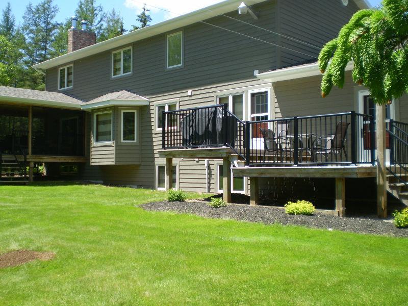 2 Storey Home & 13.78 acres bordering on Morell River, PEI