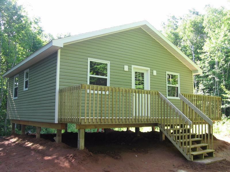 NEW COTTAGE/CABIN BUILT ON A LARGE WOODED PRIVATE LOT IN THE HIL