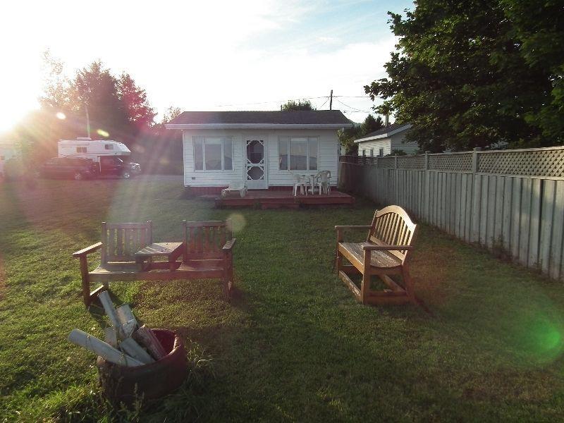 Chalet à louer avec bail - 525.00$ par mois (Maria)