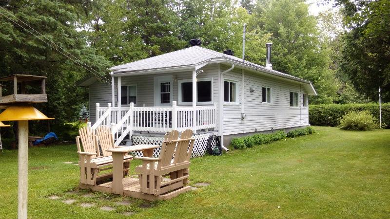 Jolie maison, accès au Lac Pontbriand