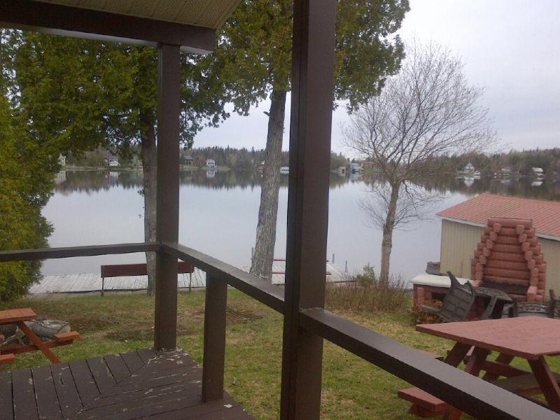 Chalet a vendre Lac Trois Saumons