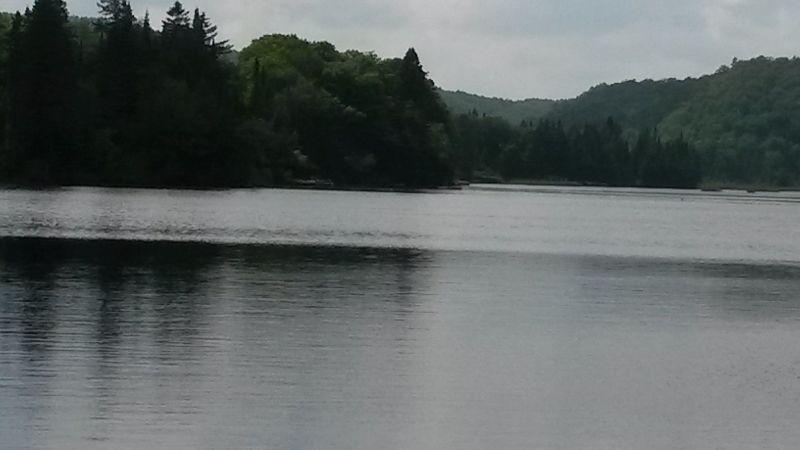 Saint-Adolphe terrain avec accès Lac Ste-Marie