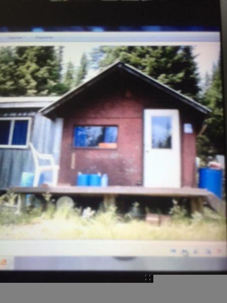 Camp chasse pres riviere kinojevis