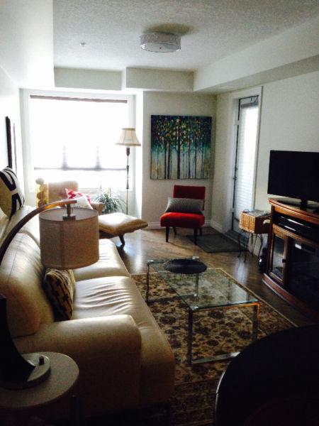 Executive Furnished Luxury Condo incl. undergrd heated parking