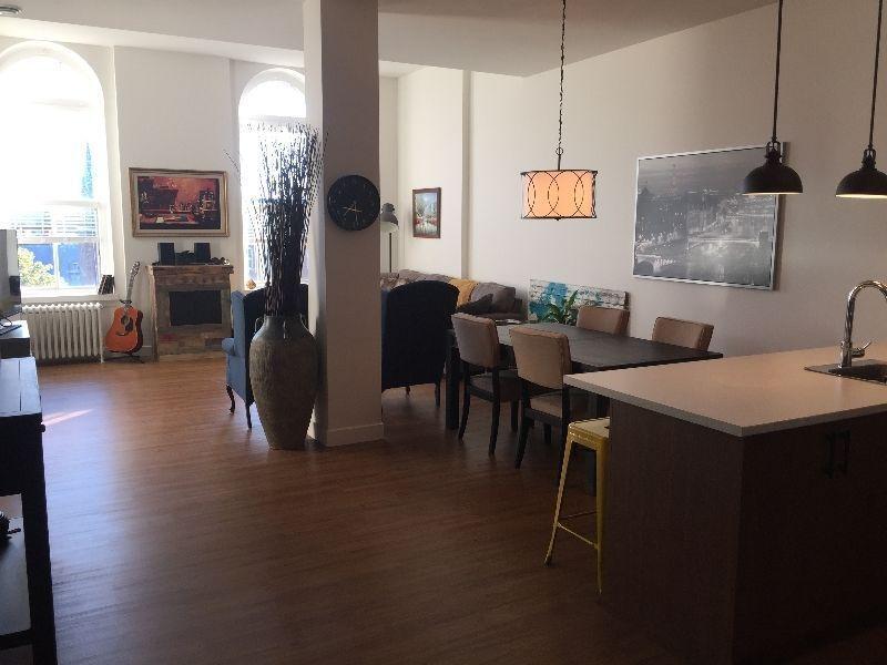 4 1/2 luxeux à louer style loft tout inclus Libre 1er nov