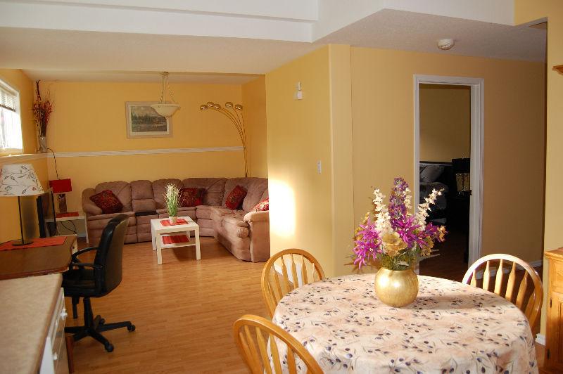 Abasand-1 Bedroom Furnished Basement Suite Available Immediately