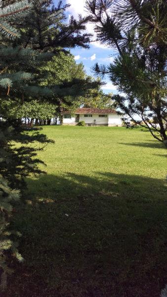 Your own private park on 2.5 acres in Taber, AB