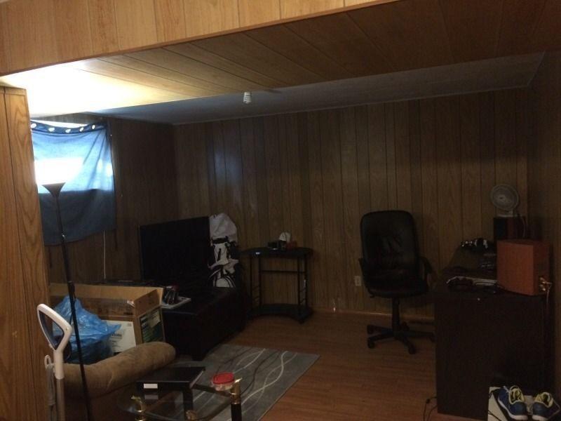 1 bedroom basement suite high prairie