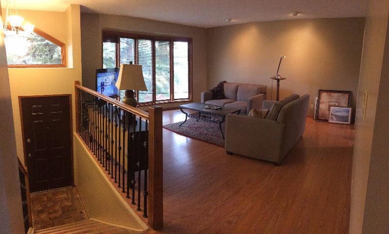 CLEAN, BRIGHT, UPDATED MAIN FLOOR Huge Kitchen and Private Deck