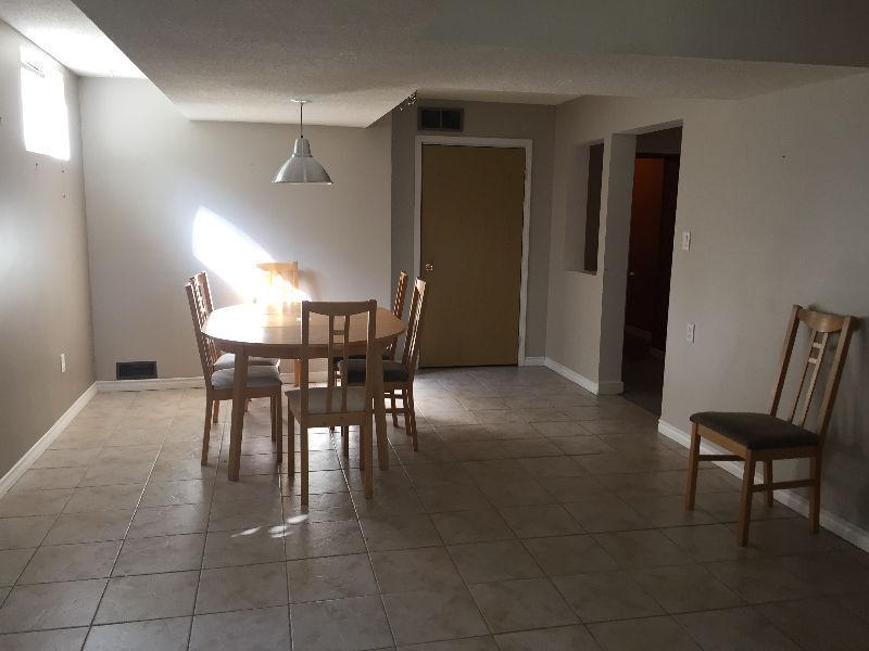 Large one bedroom bright basement suite - everything included