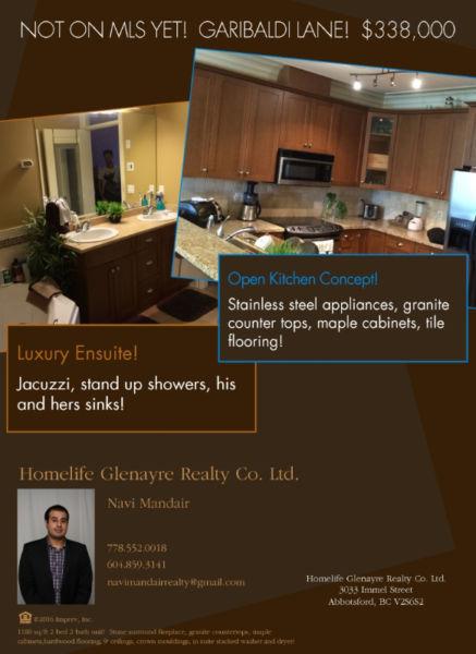 GARIBALDI LANE-BEAUTIFUL 2BED/2BATH