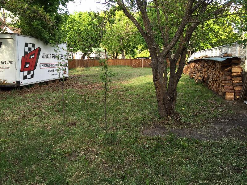 Fully Fenced Lot