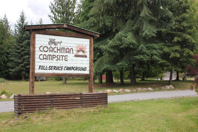 Campground for sale in the Kootenays