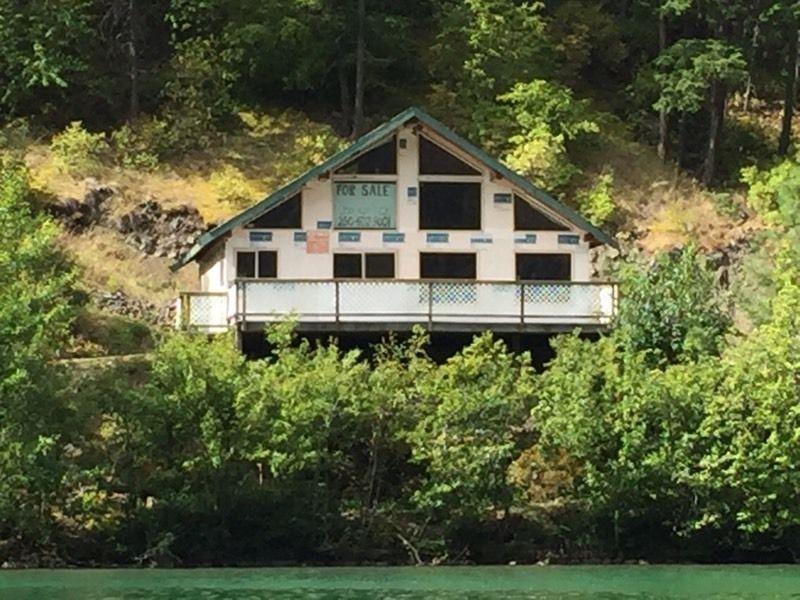Cabin on lake