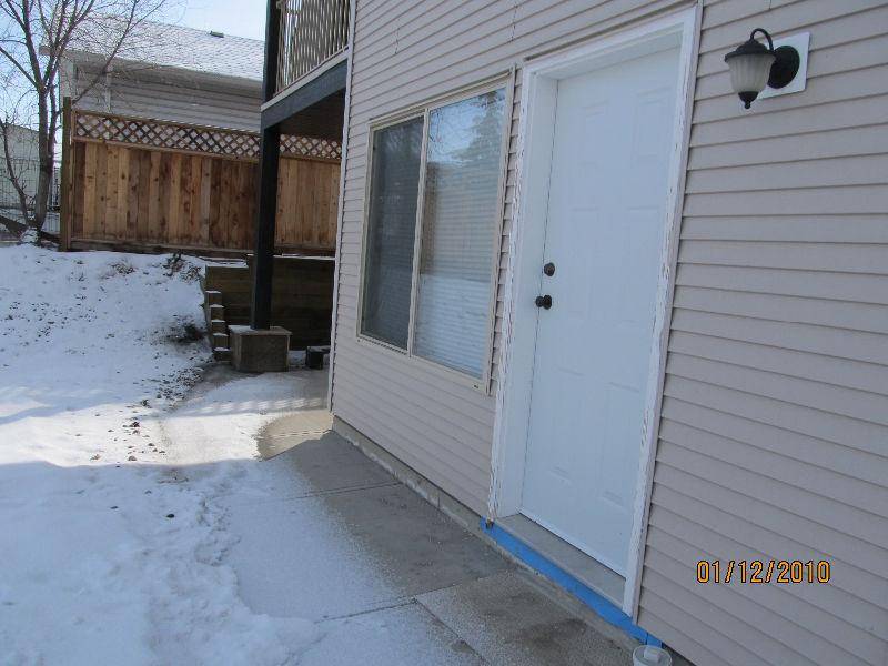 Ready to move in, entry level basement suite