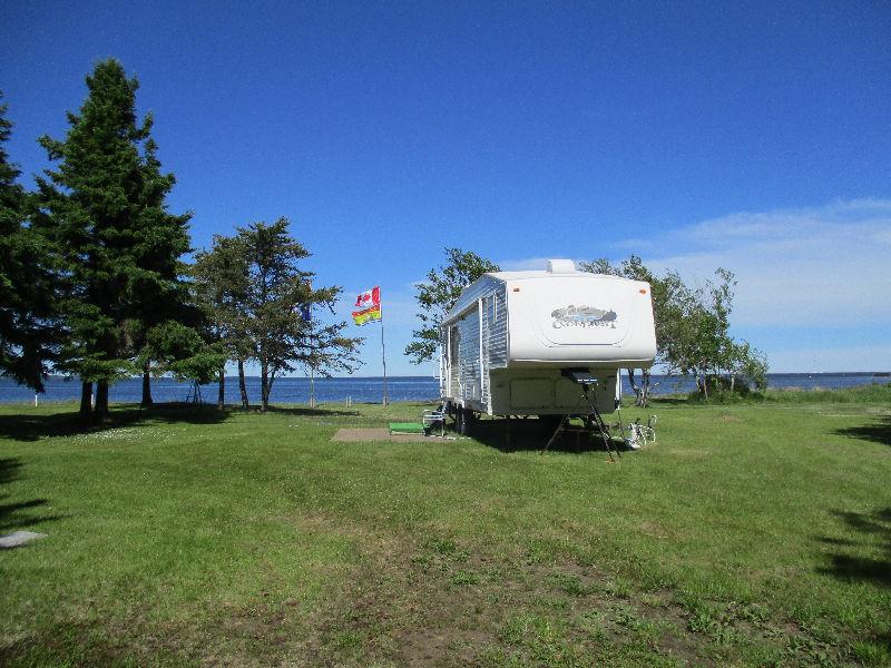 460 feet of beach front on Chaleur Bay in Petit Shippagan, NB