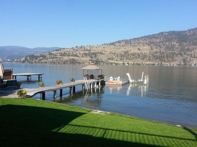 Great Furnished Home on Okanagan Lake dock/boat lift- AVAIL NOW!